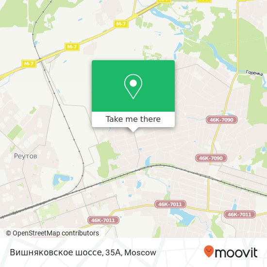 Вишняковское шоссе, 35А map