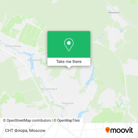 СНТ Флора map