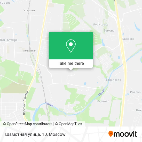 Шамотная улица, 10 map