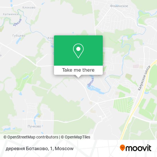 деревня Ботаково, 1 map