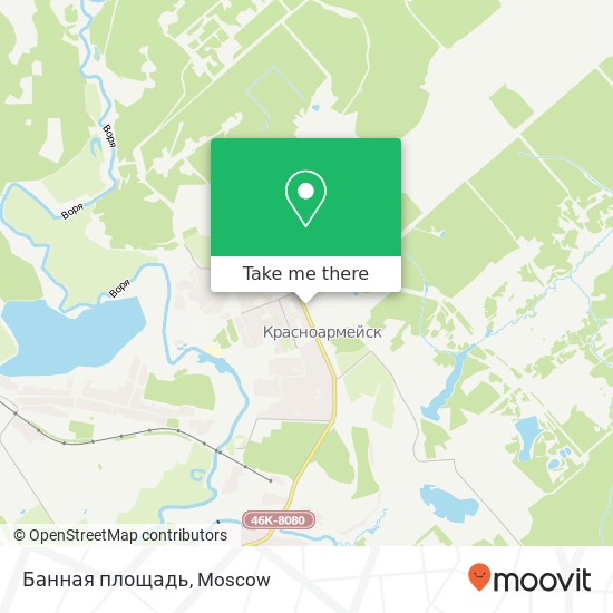 Банная площадь map