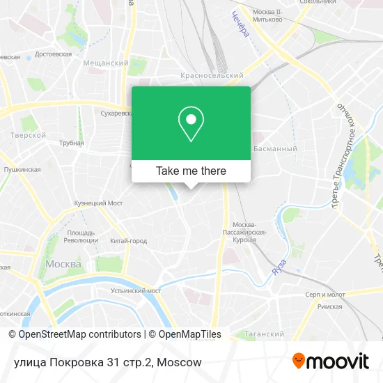 улица Покровка 31 стр.2 map