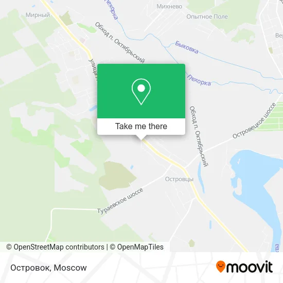 Островок map