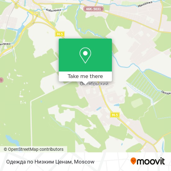 Одежда по Низким Ценам map