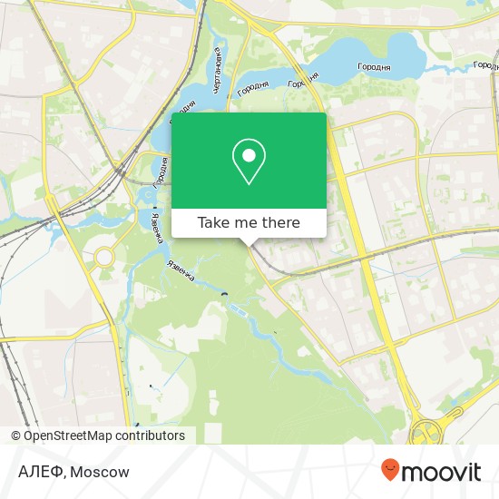 АЛЕФ, Москва 115551 map