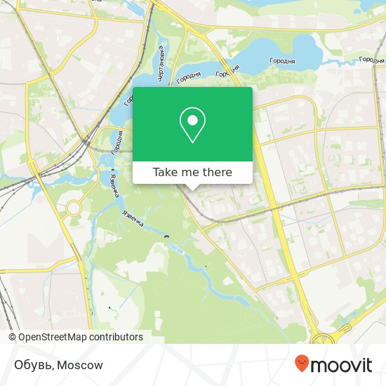 Обувь, Москва 115551 map