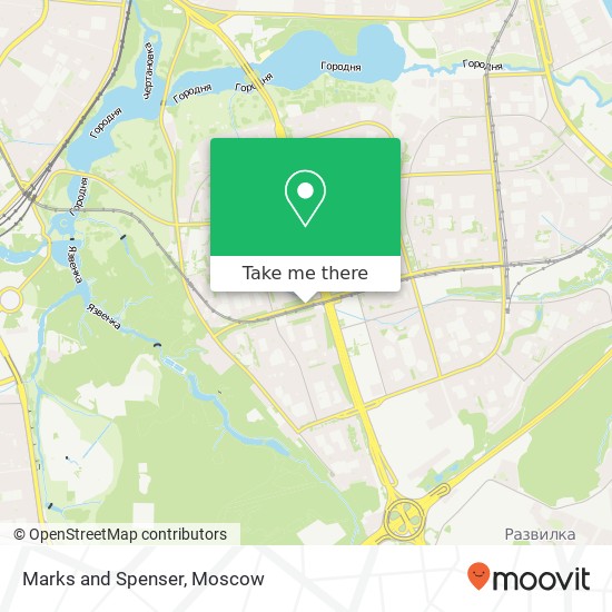 Marks and Spenser, Ореховый бульвар, 14 Москва 115582 map