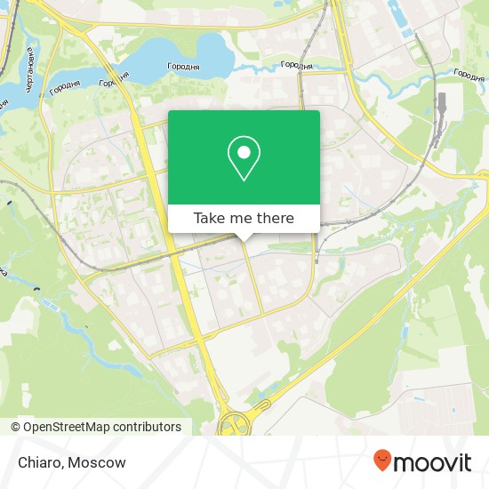 Chiaro, Москва 115573 map