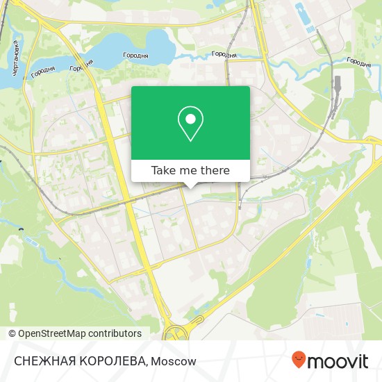 СНЕЖНАЯ КОРОЛЕВА, Москва 115573 map