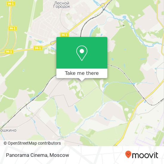 Panorama Cinema map