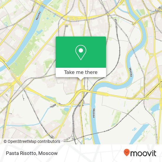 Pasta Risotto, Большая Тульская улица Москва 115191 map