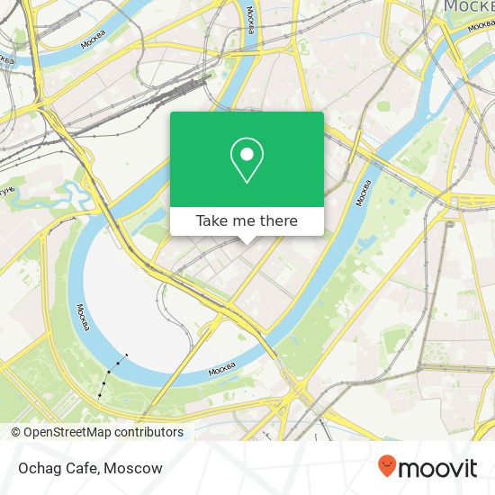 Ochag Cafe, Москва 119048 map