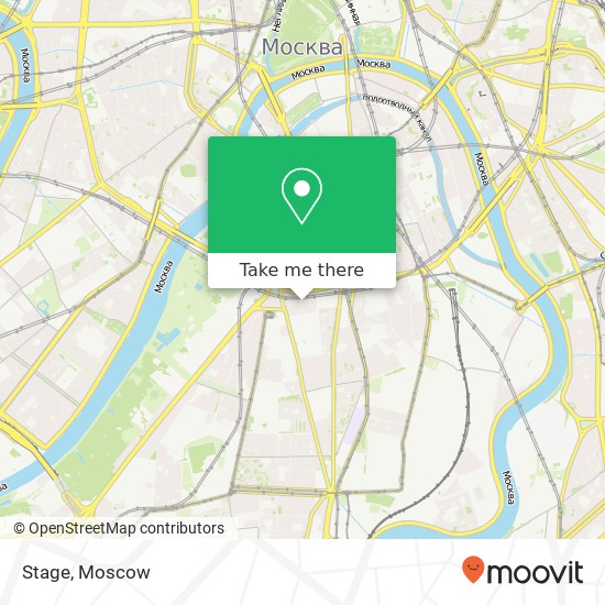 Stage, 2-й Добрынинский переулок Москва 119049 map