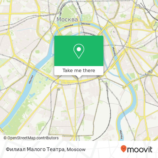 Филиал Малого Театра map