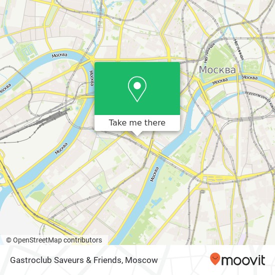 Gastroclub Saveurs & Friends, Зубовский бульвар, 4 Москва 119021 map
