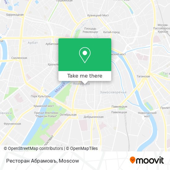 Ресторан Абрамовъ map