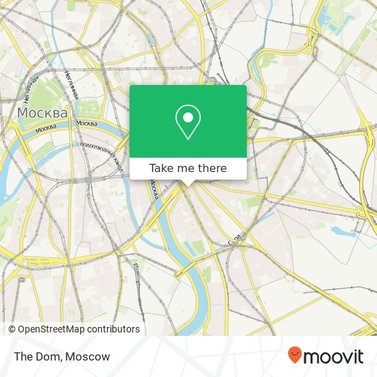 The Dom, Воронцовская улица, 4 Москва 109044 map