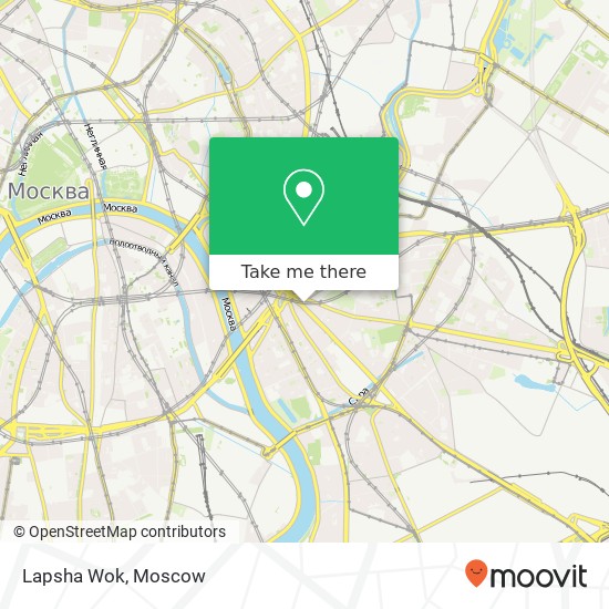 Lapsha Wok, Марксистская улица Москва 109147 map