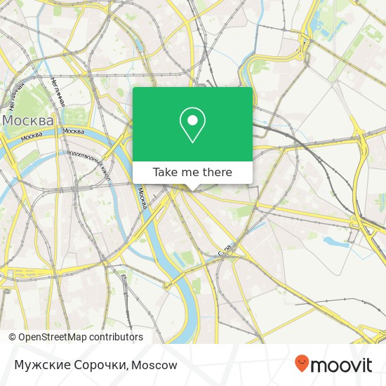 Мужские Сорочки, Москва 109147 map