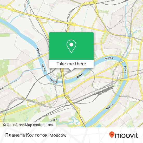 Планета Колготок, Москва 123317 map