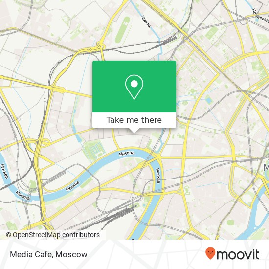 Media Cafe, Рочдельская улица Москва 123022 map