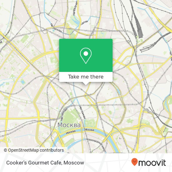 Cooker's Gourmet Cafe, улица Кузнецкий Мост, 21 / 5 Москва 107031 map