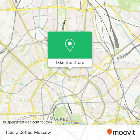 Tabera Coffee, Москва 127051 map