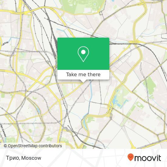 Трио, Доброслободская улица Москва 105066 map