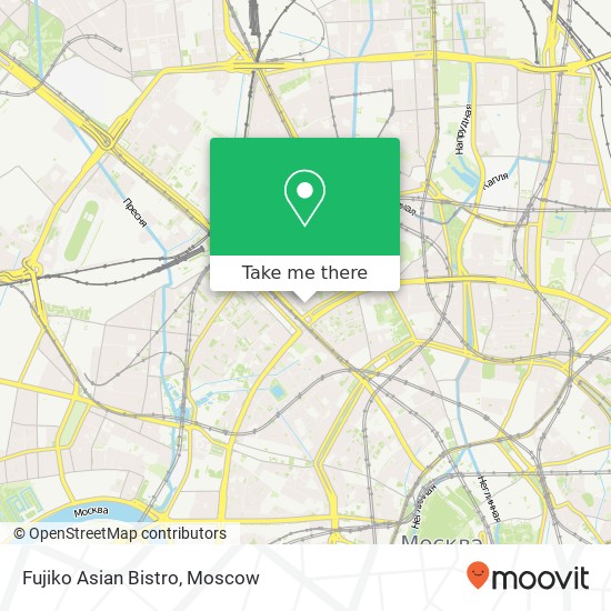 Fujiko Asian Bistro, 3-я Тверская-Ямская улица, 7 Москва 125047 map