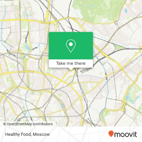 Healthy Food, улица Маши Порываевой Москва 107078 map