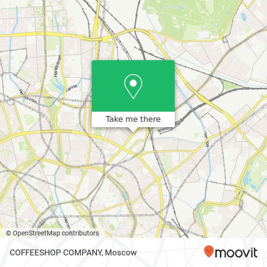 COFFEESHOP COMPANY, улица Маши Порываевой, 34 Москва 107078 map