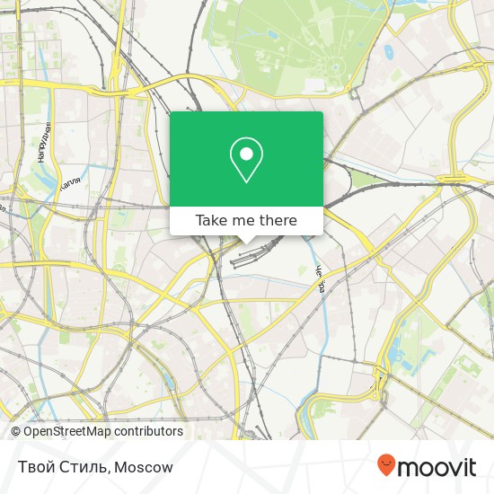 Твой Стиль, Комсомольская площадь Москва 107140 map