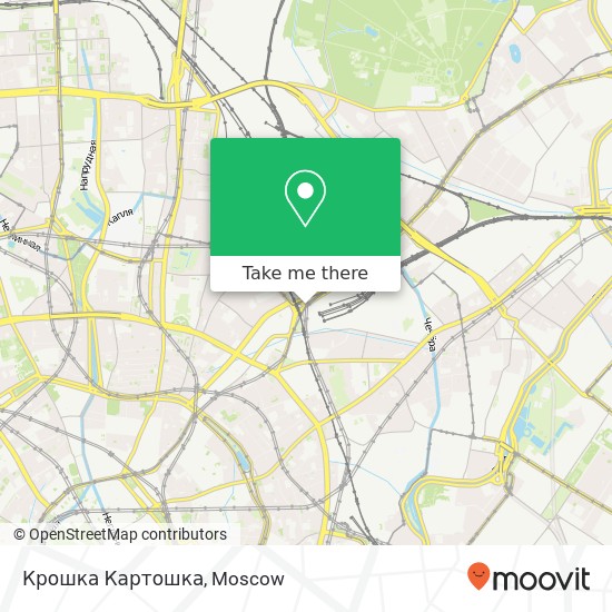 Крошка Картошка, Комсомольская площадь Москва 107140 map