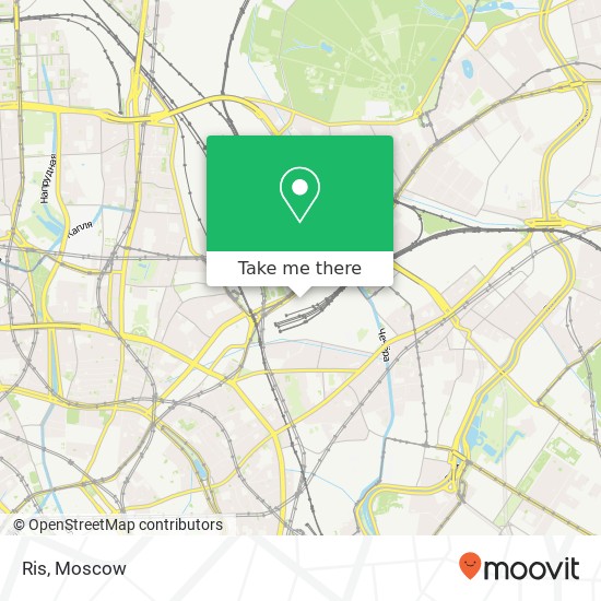 Ris, Комсомольская площадь Москва 107140 map