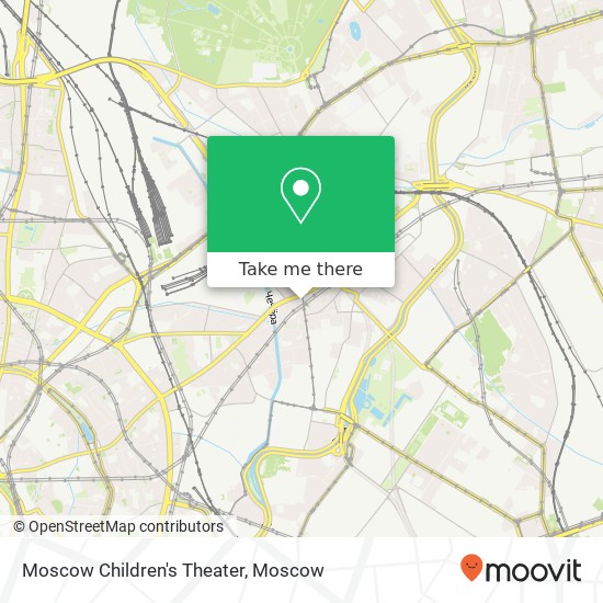 Moscow Children's Theater map