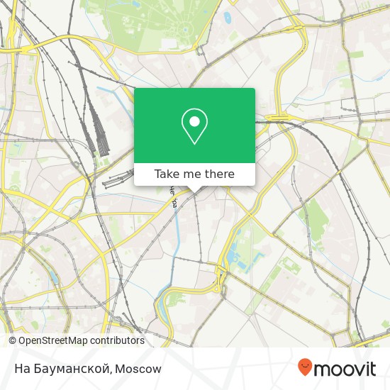 На Бауманской, Бауманская улица, 33 Москва 105005 map