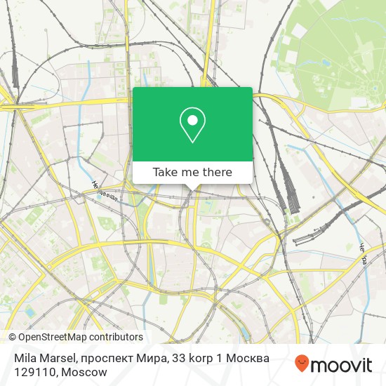 Mila Marsel, проспект Мира, 33 korp 1 Москва 129110 map