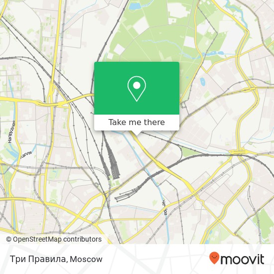 Три Правила, Верхняя Красносельская улица, 3 Москва 107140 map