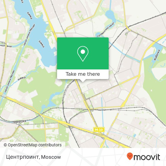 Центрпоинт, Москва 125171 map