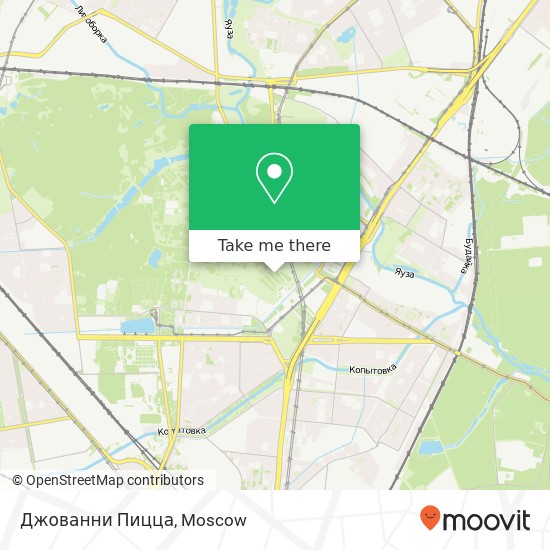 Джованни Пицца, Москва 129344 map