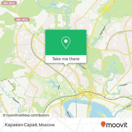 Караван-Сарай, Пятницкое шоссе, 17 Москва 125464 map