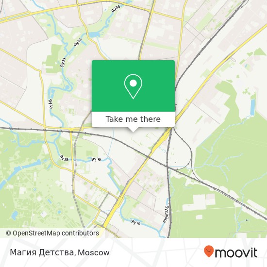 Магия Детства, Медведковское шоссе Москва 129343 map