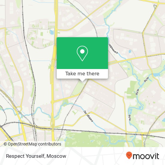 Respect Yourself, Москва 127562 map