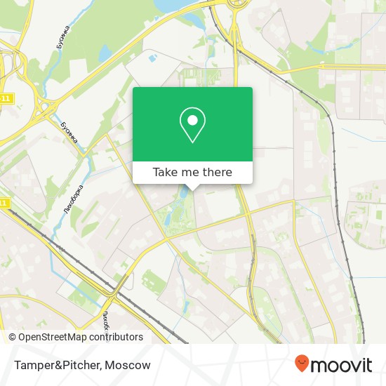 Tamper&Pitcher, Москва 125412 map