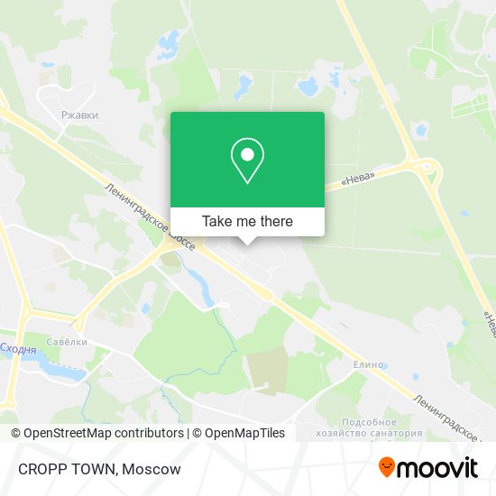 CROPP TOWN map