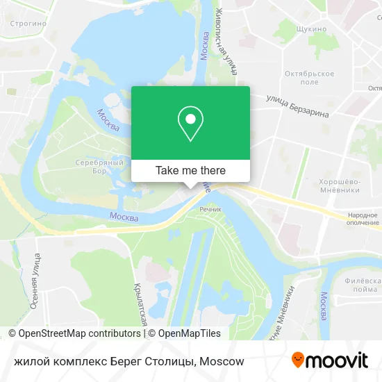 жилой комплекс Берег Столицы map