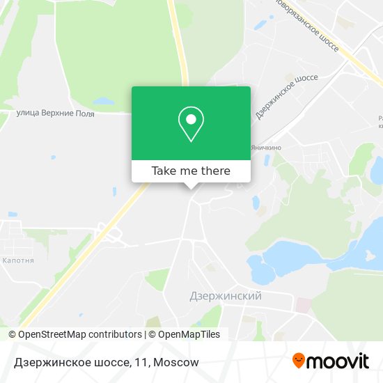 Дзержинское шоссе, 11 map