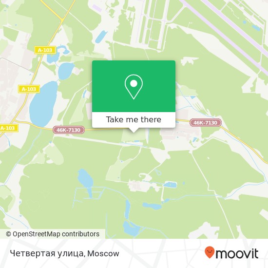 Четвертая улица map