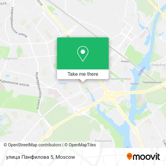 улица Панфилова 5 map