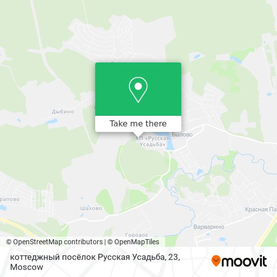 коттеджный посёлок Русская Усадьба, 23 map